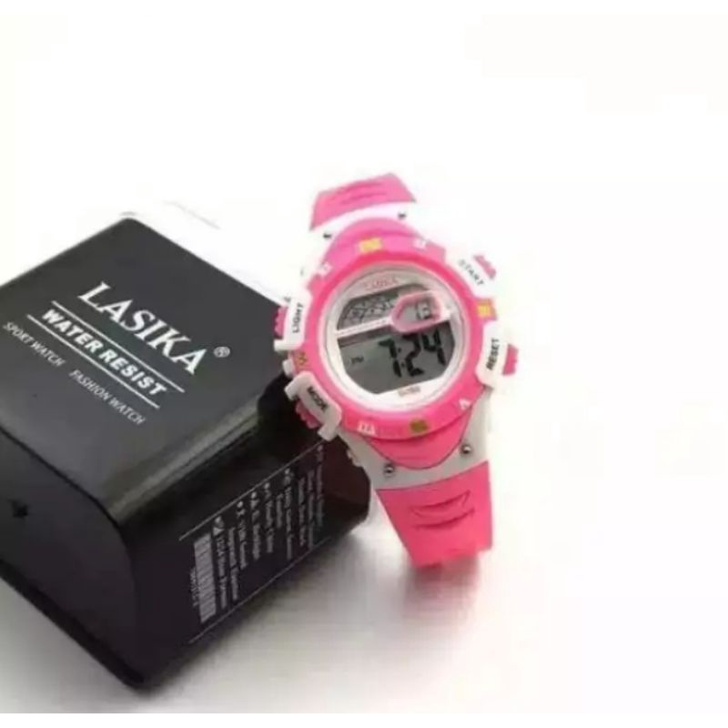 JAM TANGAN ANAK TK/SD MURAH LASIKA ORIGINAL FREE BOX BISA BUAT RENANG_JAM TANGAN ANAK TERLARIS COD