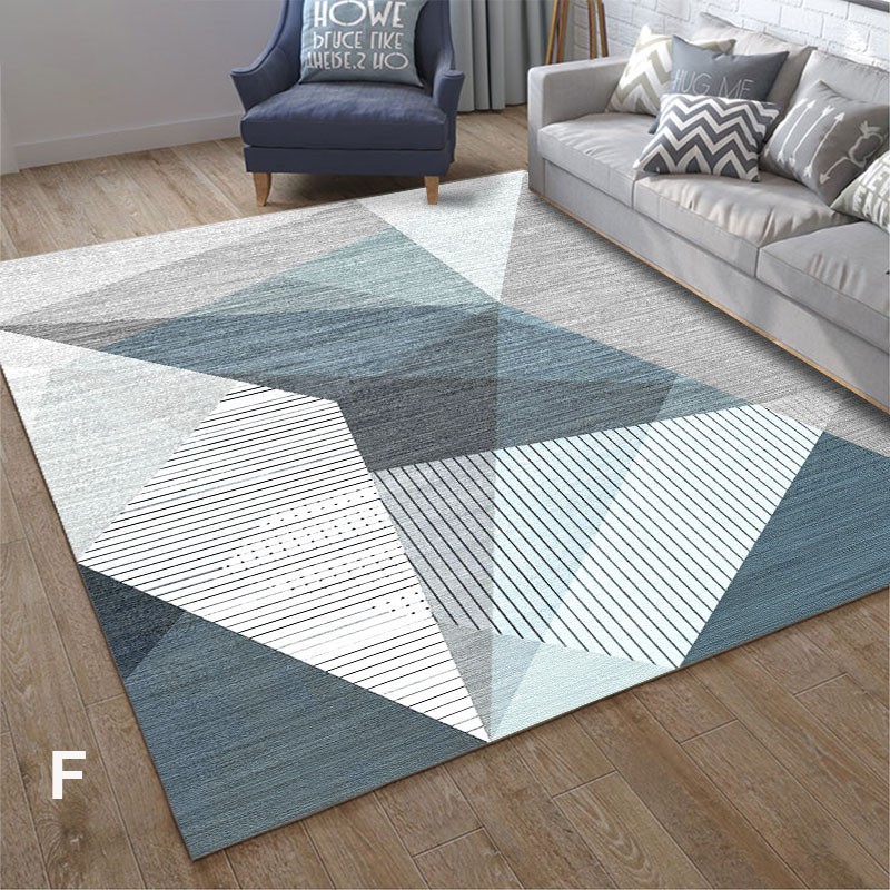 Nordic Carpet Anti Slip Karpet Ins Rugs Large Size Living Room Bedroom Carpets Shopee Indonesia