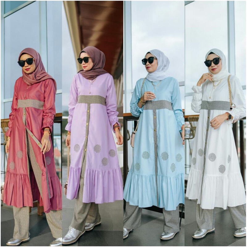 Jasmine Set Tunik Series 8 Ori By DCL Premium