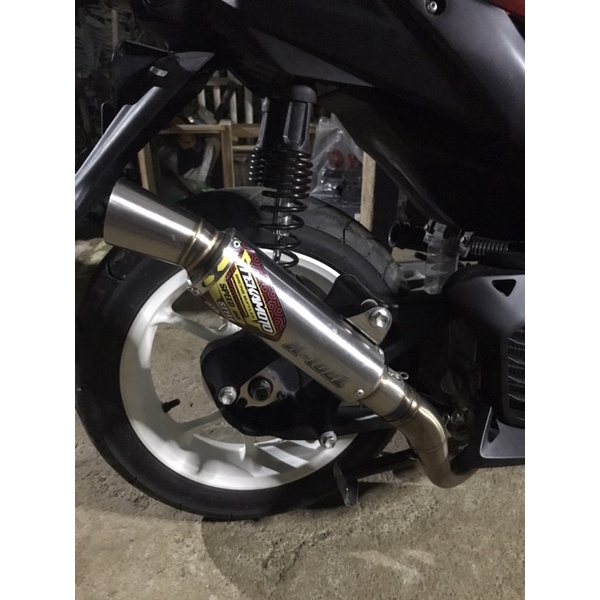 KENALPOT TEKAMOTO RACING MUFLER INLET 50 PNP AEROX NEW