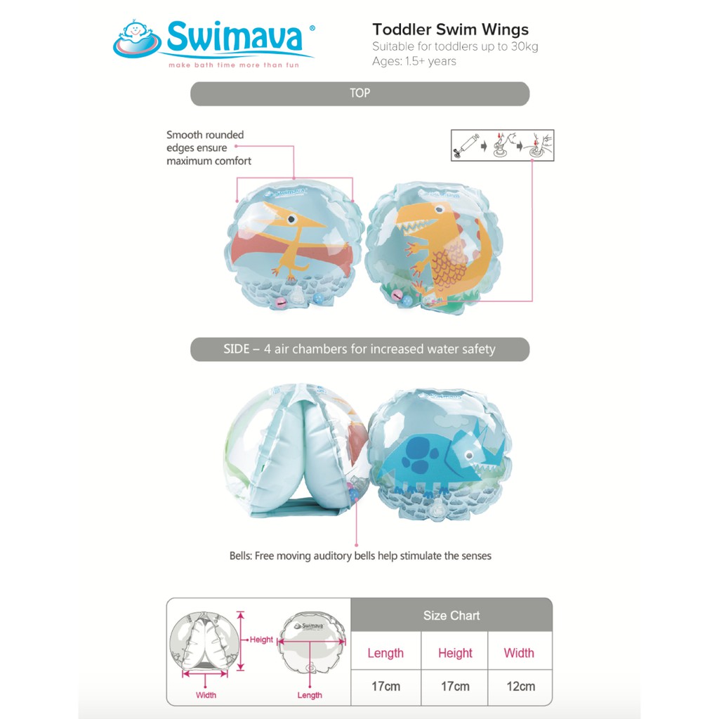 Swimava - Swim Wings MESOZOIC