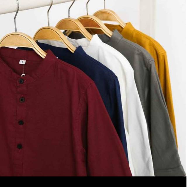 Koko pria elegan bahan katun linen burberry