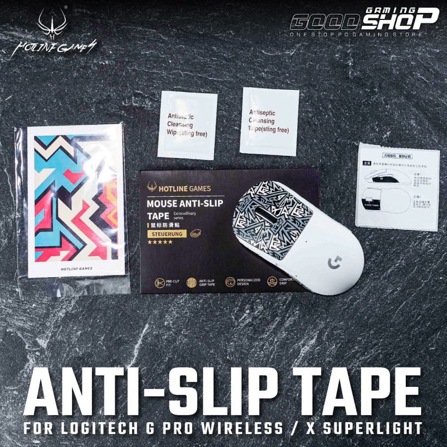 HotlineGames Anti Slip Steuerung G PRO Wireless &amp; G PRO X Superlight