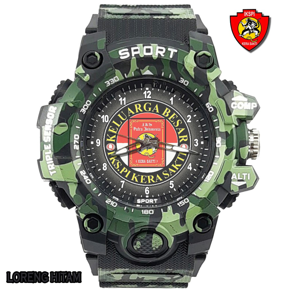 (Exclusive) PERGURUAN IKSPI / KERA SAKTI Loreng Army - Motif 6