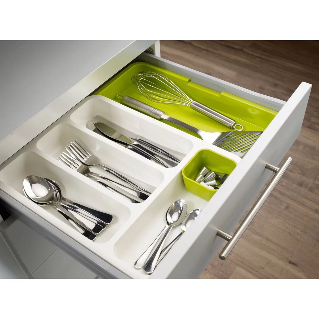 DrawerStore with Expandable Cutlery Tray - Kotak Laci Dapur Organizer