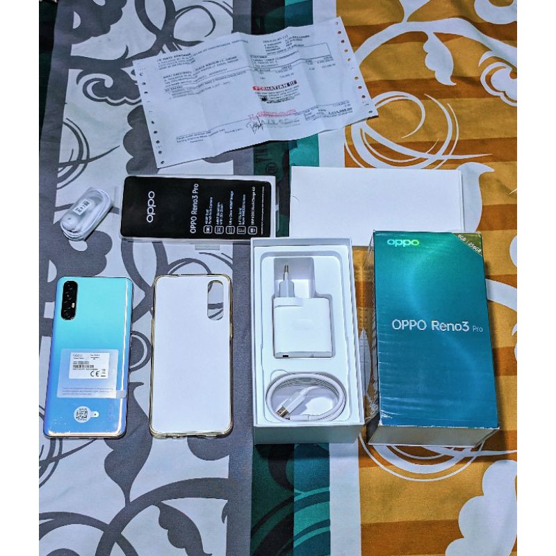 Oppo Reno 3 Pro Reno3 pro 8/256gb garansi resmi Oppo Indonesia Second