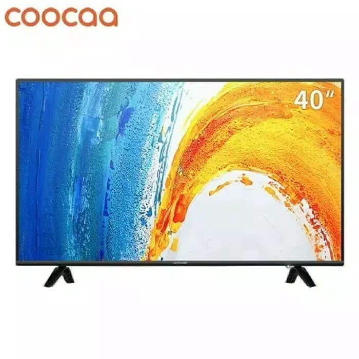 Promo Coocaa 40 inch LED Full HD TV Hitam 40D3A Murah Banget