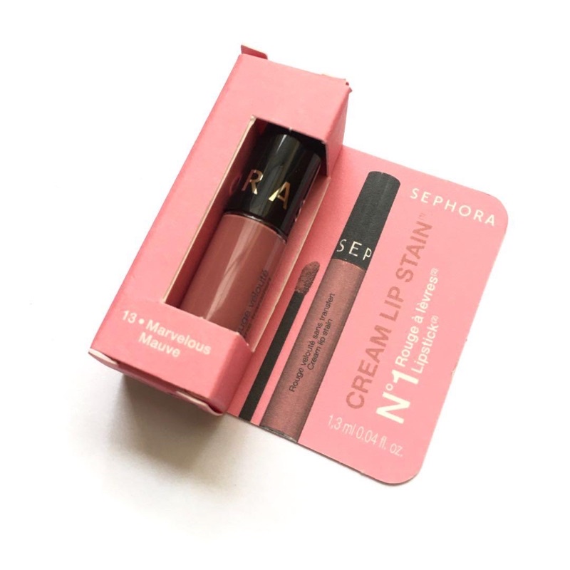 SEPHORA LIP STAIN SHADE MAUVE (Sample size original Sephora)