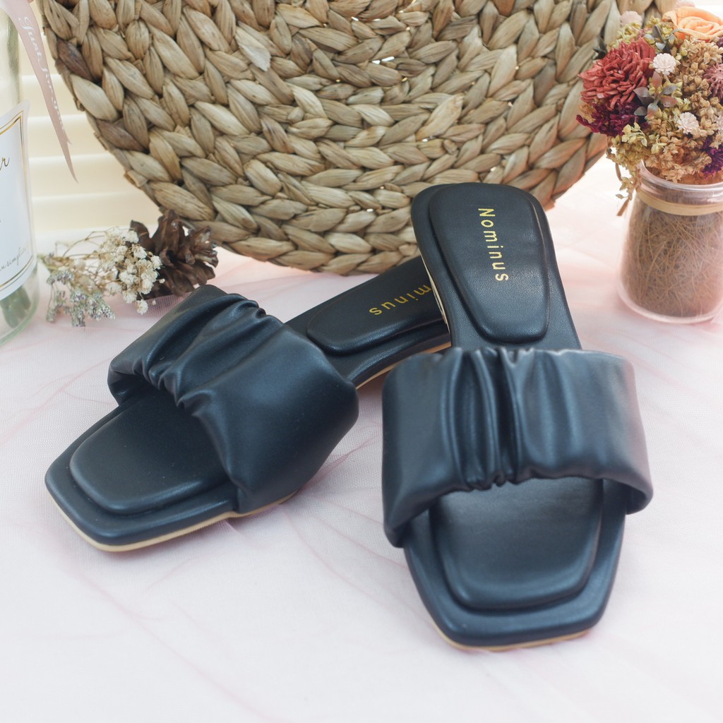 FLASH SALE 7.7 FLAT SANDAL KOKOP LIPAT REALPICT BLX 02