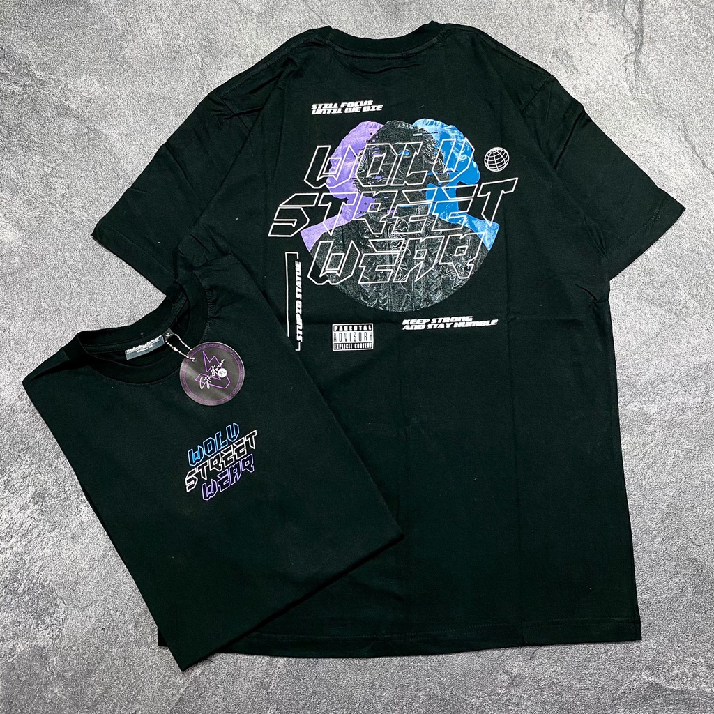 KAOS TSHIRT WOLV ORIGINAL STREETWEAR