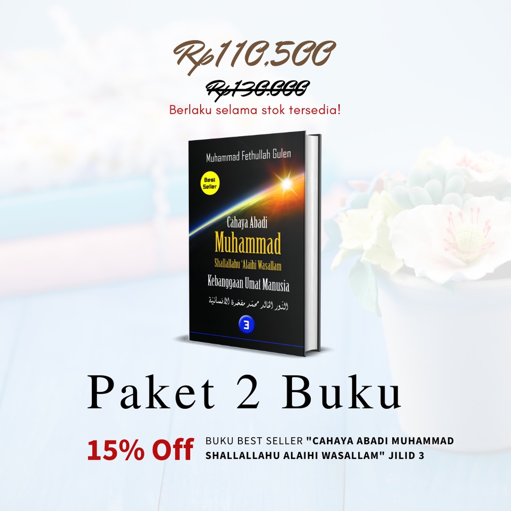 Cahaya Abadi Muhammad Saw (Paket 2 Buku)