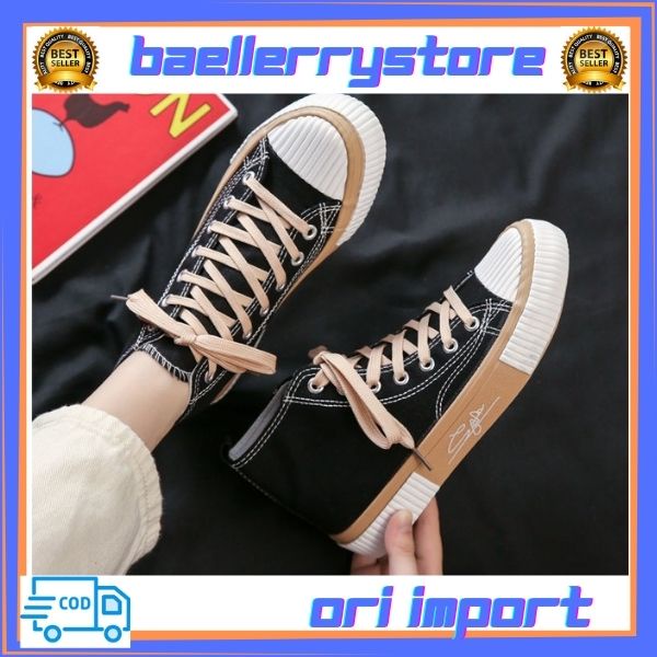 BL / Sepatu Sneakers Wanita Casual Wear ala Shoes Sneakers Keren  217 / 216