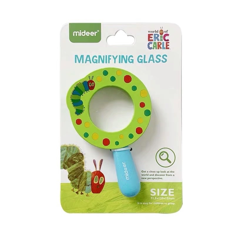 mideer Eric carle magnifying glass kaca pembesar anak