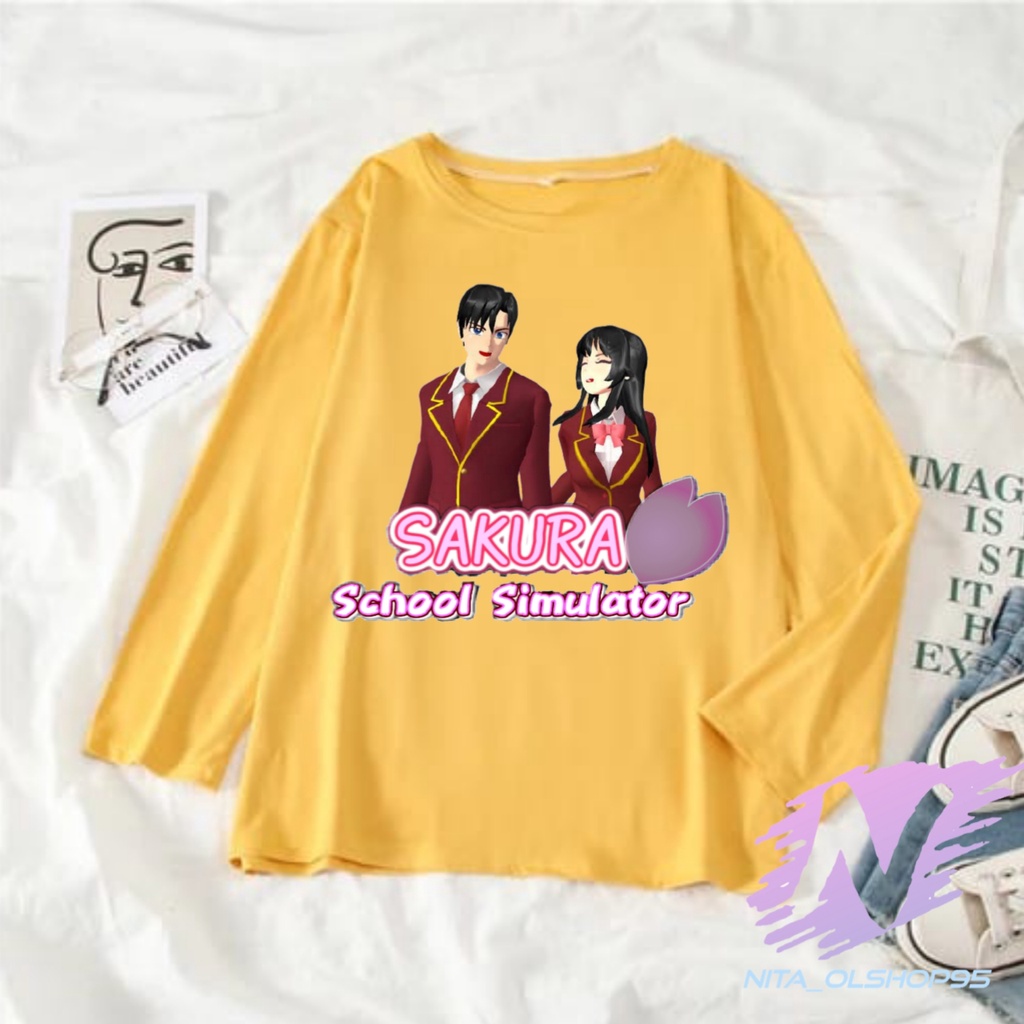 sakura school simulator kaos anak sakura school simulator baju kaos anak sakura tarbaru