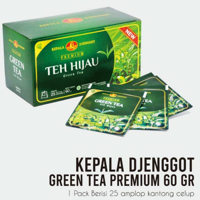 

Kepala Djenggot Green Tea Premium