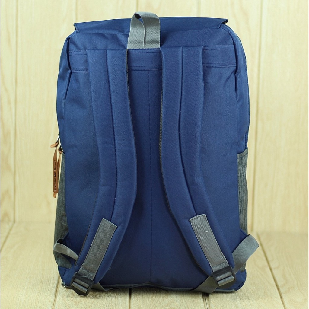 BEST SELLER Tas Ransel Pria Wanita Distro Extreme Dongker Backpack Laptop Tas Kuliah Sekolah SMP SMA