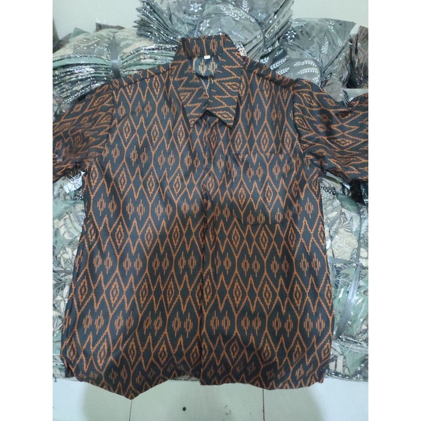 HEM BATIK - Baju Batik Pria Lengan Pendek Murah Bahan Halus M, L, XL, XXL, XXXL.