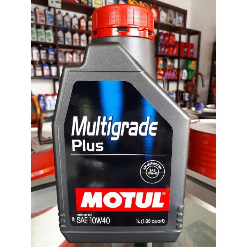MOTUL MULTIGRADE PLUS 10W 40 1 LITER + BONUS STIKER MOTUL
