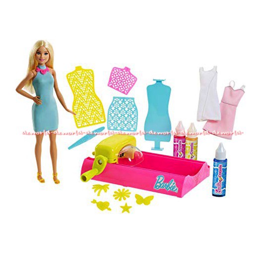 Barbie Crayola Color Magic Station Boneka Berbie Dengan Spidol