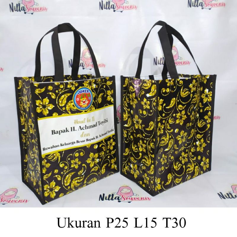 Tas Souvenir Haul terbaru full gambar Tas Mengenang 1 Tahun Tas tahlilan Tas 40 Hari Tas 100 hari