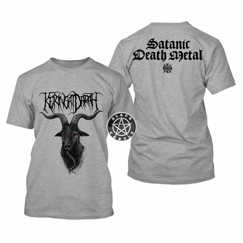 Tshirt Keringat darah satanic grey