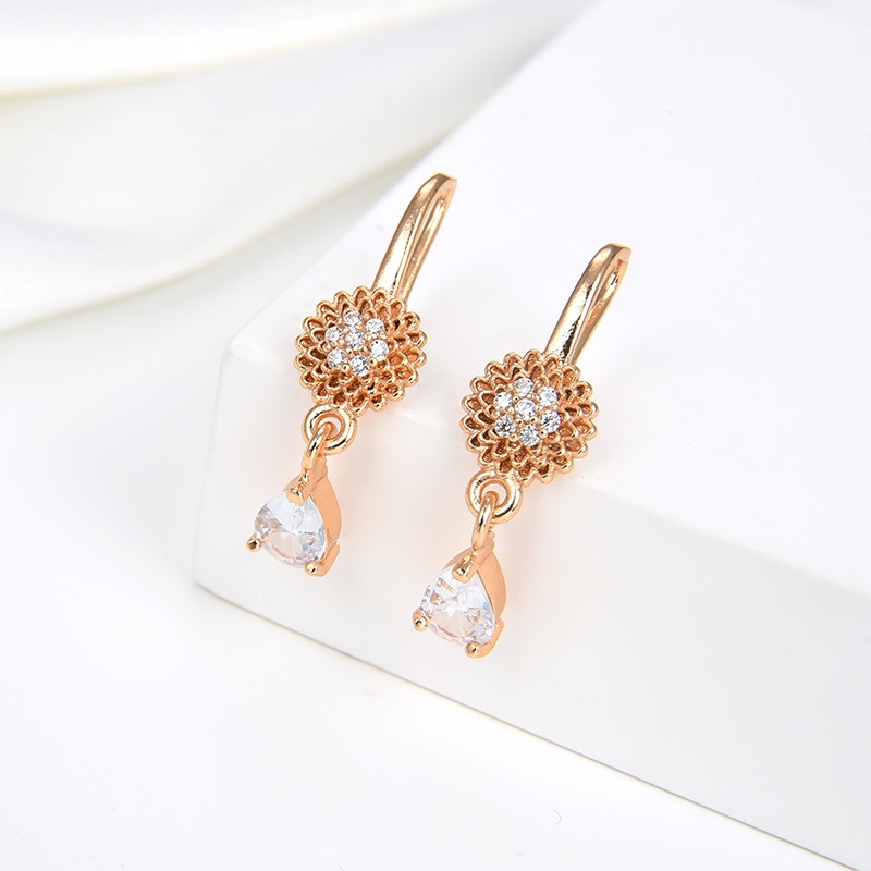 anting titanium wanita emas muda anti karat dewasa tusuk korea asli panjang dan luntur korea style selamanya dewasa 120e