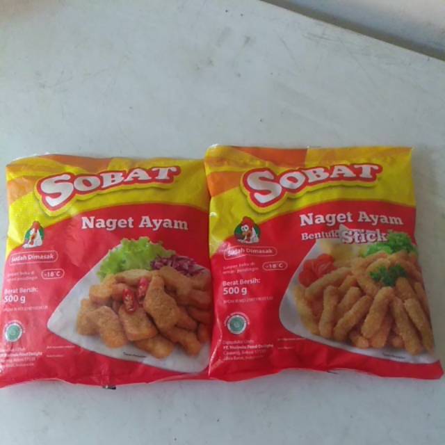 

PROMO Sobat Nugget Ayam Ori atau Stick 500 gr