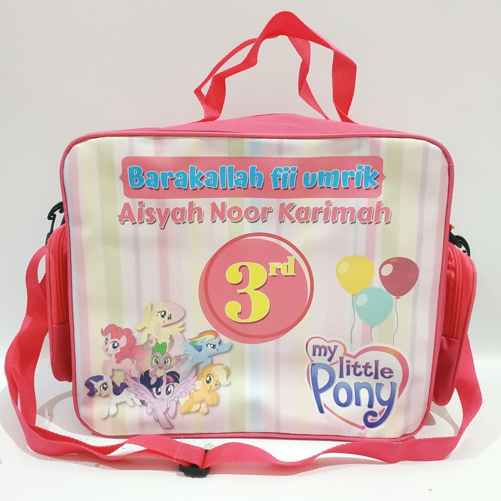 

TAS SOUVENIR ULANG TAHUN / Tas Souvenir / Travel Bag Mini Custom / Goodie Bag / TAS ULTAH / TAS ULTAH MURAH