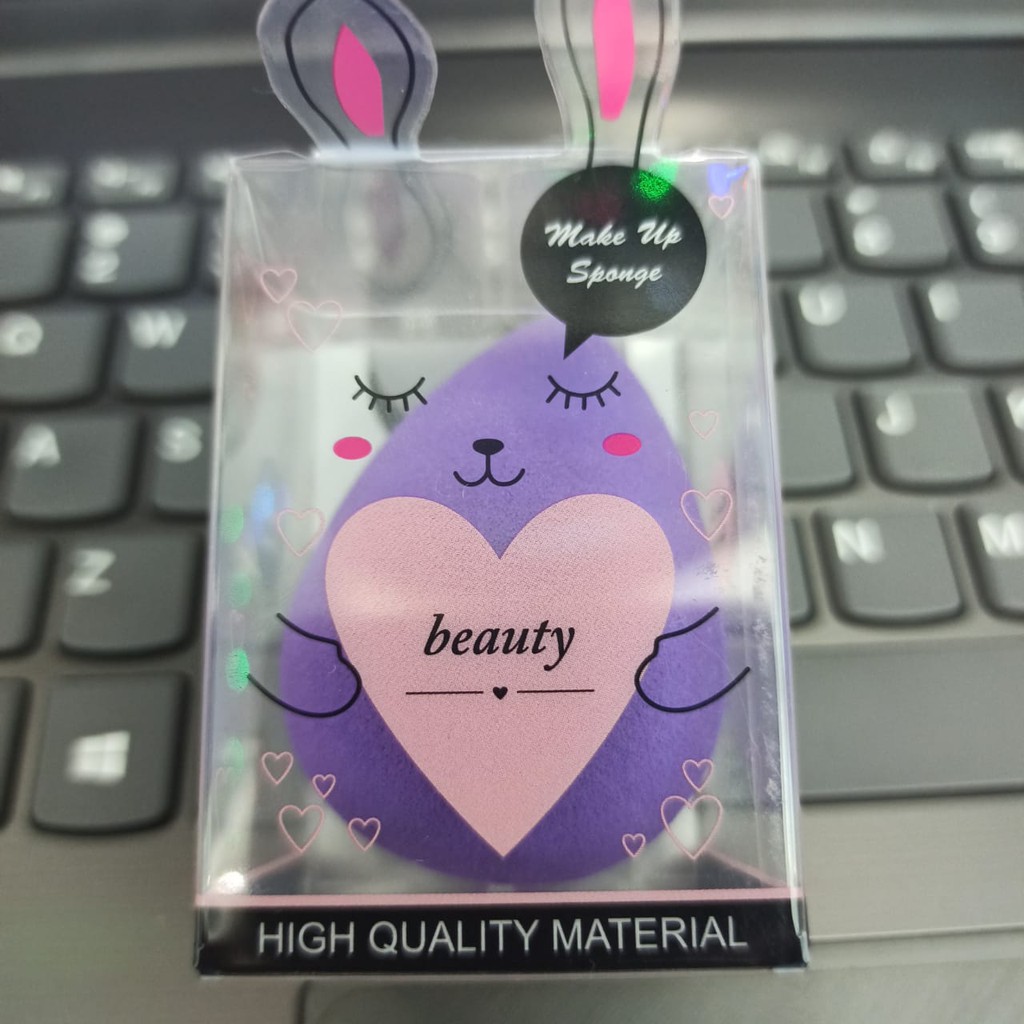 Spon Sponge Make Up Beauty Blender Cute Colourful Unik Makeup Face Blend Kosmetik