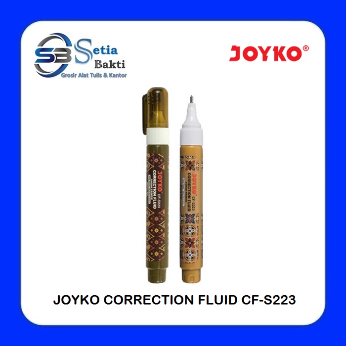 

JOYKO Correction Fluid - Tip Ex Cair Motif Batik CF-S223 - 1 Pcs