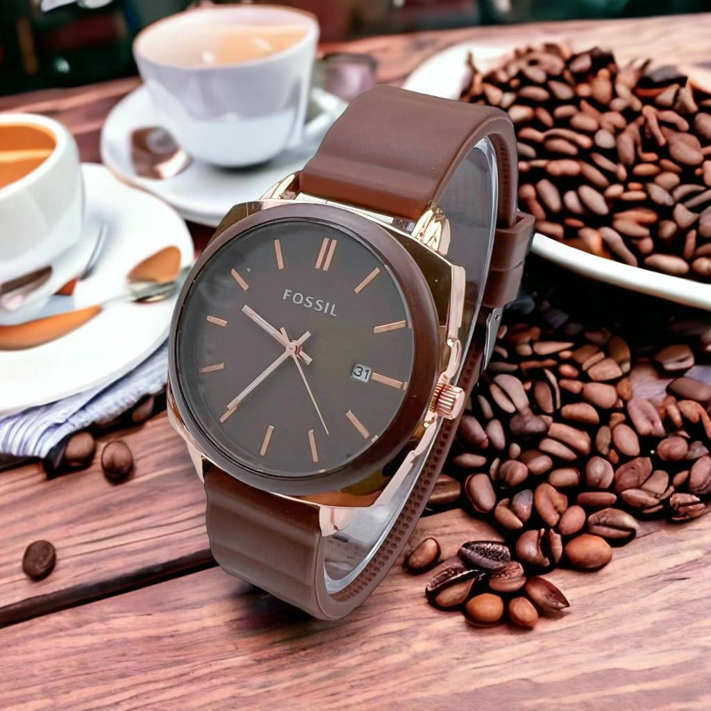 COD Ready Lagi Jam Tangan Wanita Analog Model Terlaris F055IL Rubber Tanggal Aktif Murah Import G62