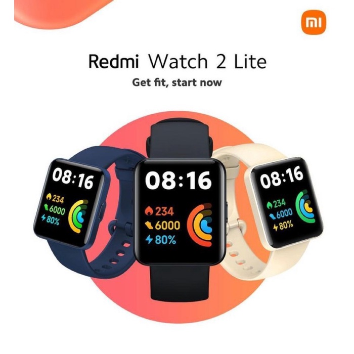 Xiaomi Mi Redmi Watch 2 Lite SmartWatch Garansi Resmi