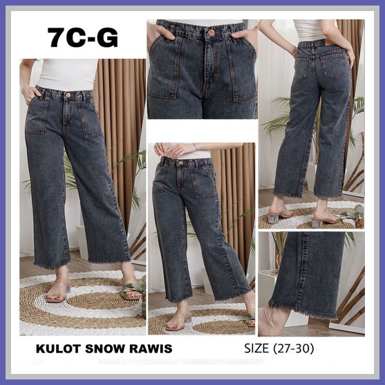 Dior - Kulot Jeans Wanita / Celana Panjang Wanita / Celana Kulot Wanit Kenyajeans Celana Jeans Prem