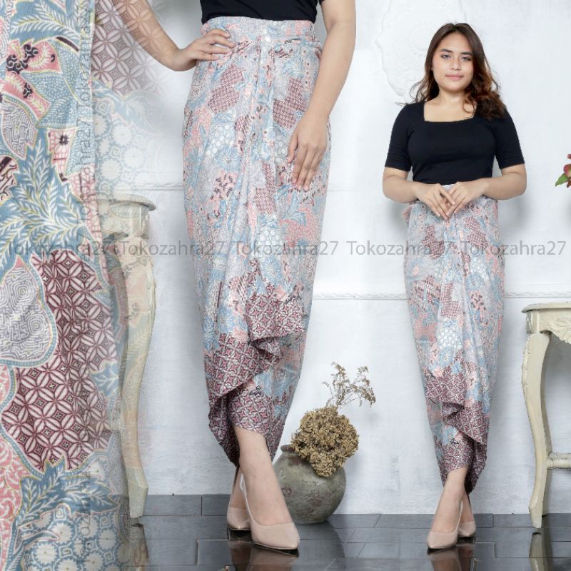 Rok Remple Batik VOL.1 Rok Lilit Instan Bawahan Kebaya by tokozahra27