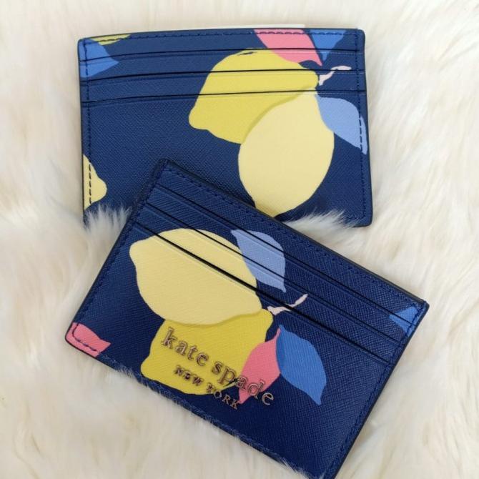 

Ready Kate Spade Card Case blue. barang original ya