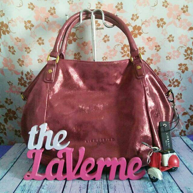 Tas Liebeskind Germany Leather Satchel Crossbody Bag