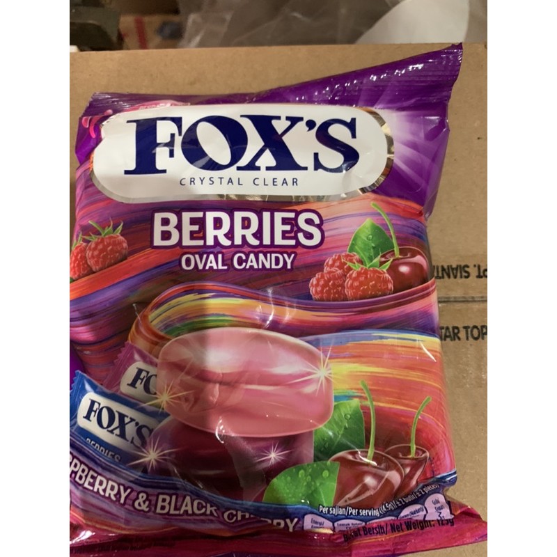 Permen Fox’s Foxs BERRIES bag 125gr