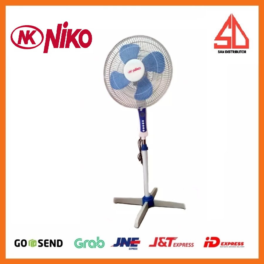 NIKO Stand Fan [16&quot;] Cross Leg NK - 16NL / KIPAS ANGIN BERDIRI