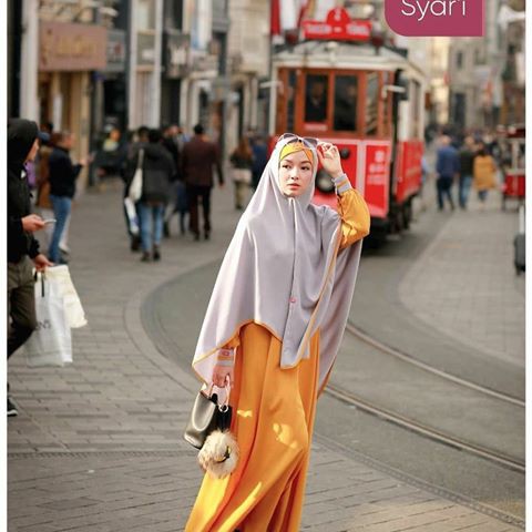 Gamis Aulia Zayna Mustard Shopee Indonesia