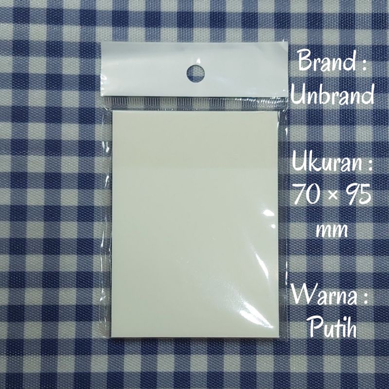 (READY STOCK) Sticky Note Transparan-UB-70×95-P