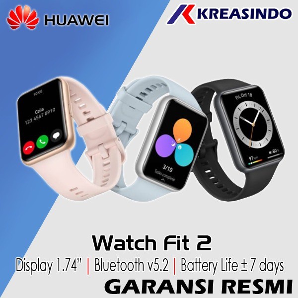 HUAWEI Watch Fit2 / Fit 2 SmartWatch Original Garansi Resmi