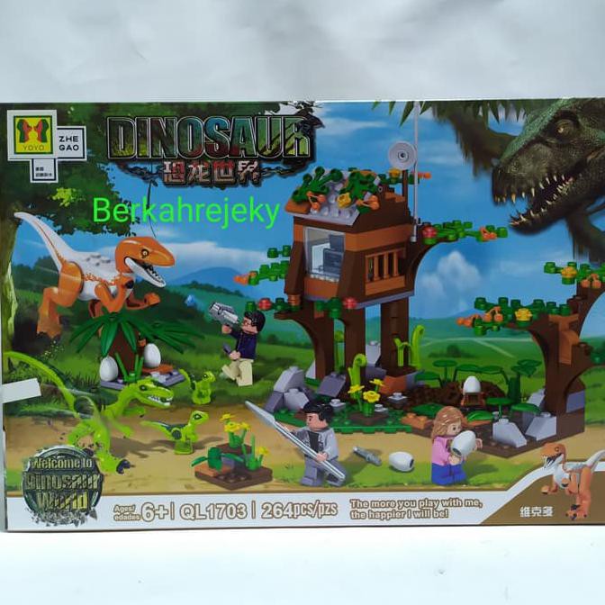 LEGO DINOSAURUS RUMAH POHON QL 1703 Best Seller