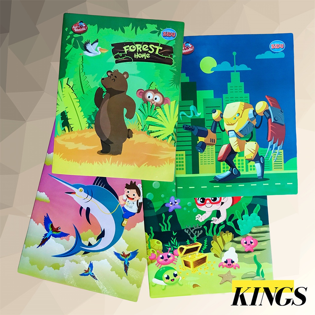 

SiDU Notebook / Buku tulis 58 Lembar