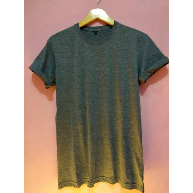 Kaos polos misty grey