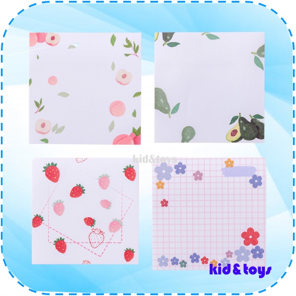 

Kidntoys Memo Notes Mini Notes Mini Memo Notes Kertas Catatan Mini Mini Notepad Pembatas Buku Korean Style