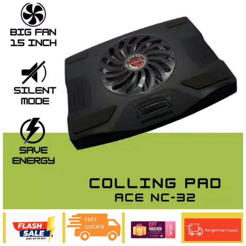 Cooling Pad kipas laptop Coolingpad Besar