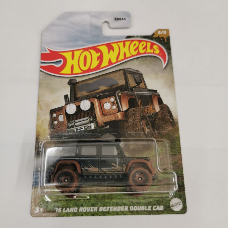 Hot Wheels MUD UNIVERSAL ASSORTMENT land rover defender double cabin toyota land cruiser mercedes benz unimog jeepster commando