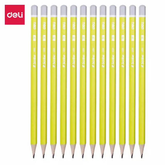 

Deli Pensil Kayu / Graphite Pencil 2B
