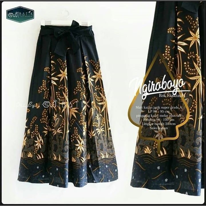 Rok Batik Original Grade A Garansi Produk Rejek Uang Kembali Abadi Batik Bahan Unggul Jaya-Ngiroboyo
