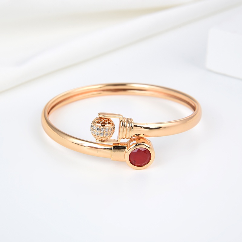 COD Gelang Titaniun Bangle Perak Wanita Diamond Titanium Premium Lapis 18K Anti Karat Berlian Korea Untuk Wanita Perhiasan perak 54b-117B